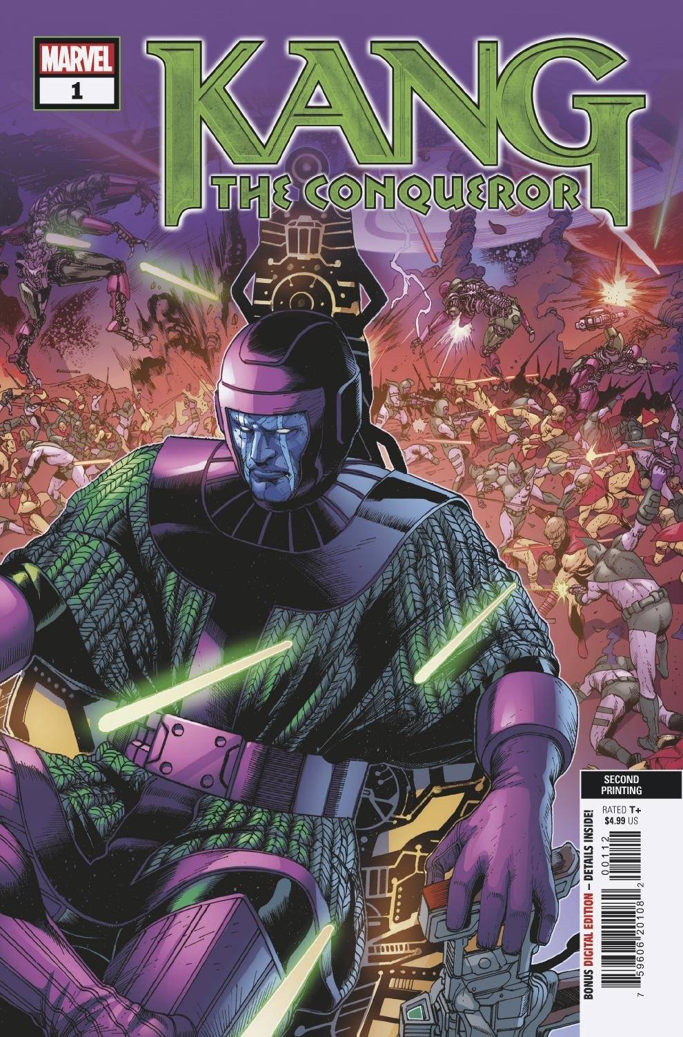 Kang The Conqueror #1 (Of 5) 2nd Print Mike Del Mundo Variant (09/29/2021) Marvel