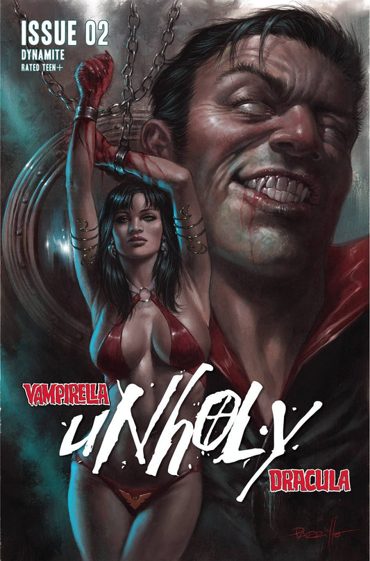 Vampirella Dracula Unholy #2 A Lucio Parrillo Christopher Priest GGA (01/26/2022) Dynamite