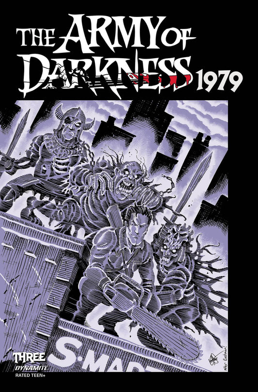 Army Of Darkness 1979 #3 L Ken Haeser TMNT Homage FOC Bonus Variant (11/17/2021) Dynamite