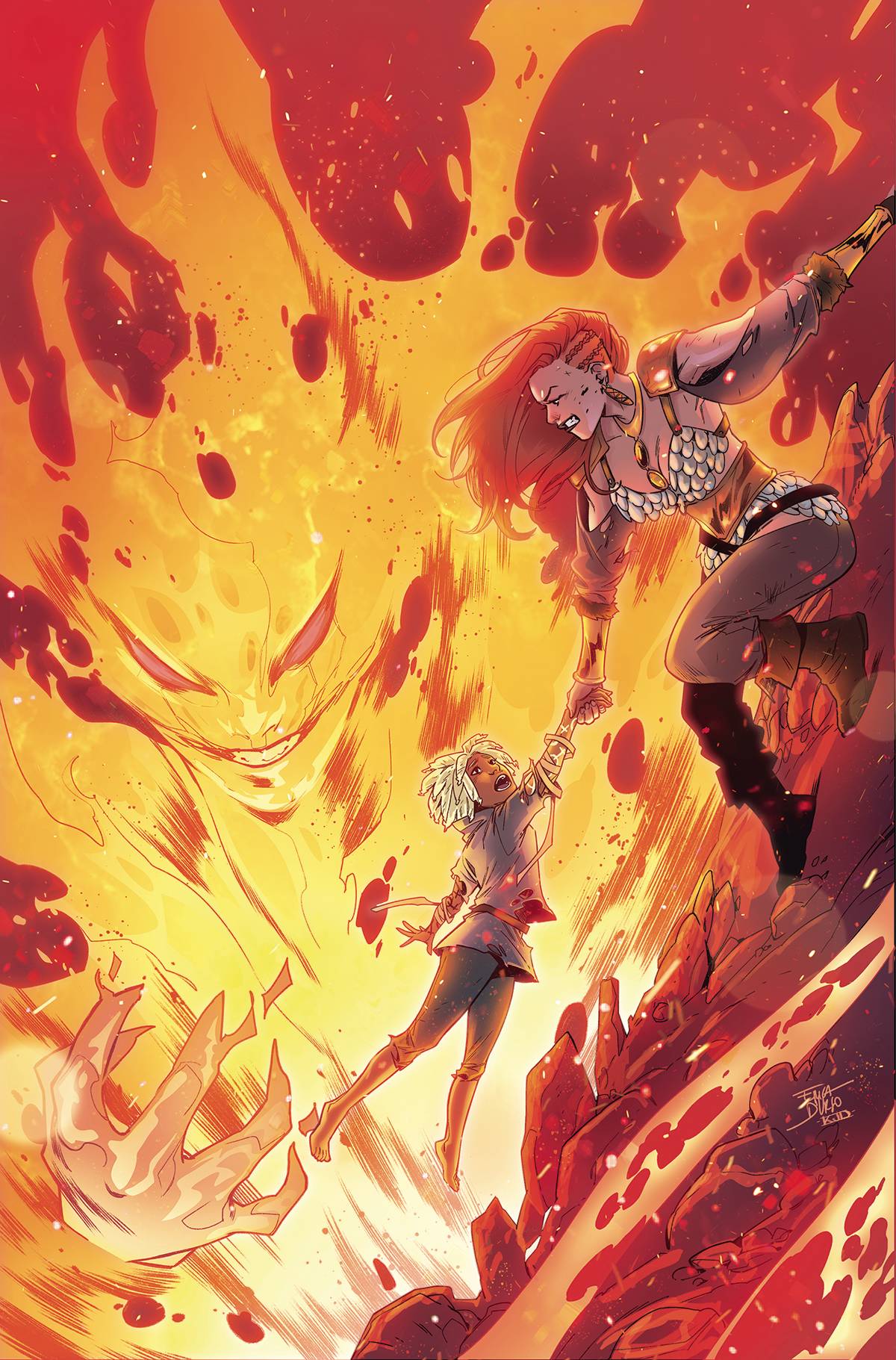 Red Sonja (2021) #6 G 1:20 Erica Durso Virgin Variant (02/23/2022) Dynamite