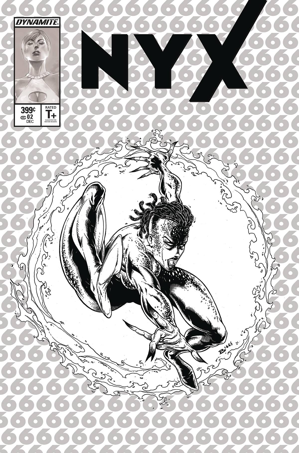 Nyx #2 N 1:11 Jamie Biggs Amazing Spider-Man 300 Sketch Variant (12/08/2021) Dynamite