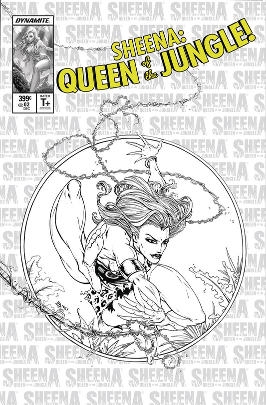 Sheena Queen Jungle #2 P 1:11 Jamie Biggs Amazing Spider-Man 300 Sketch Variant (12/15/2021) Dynamite