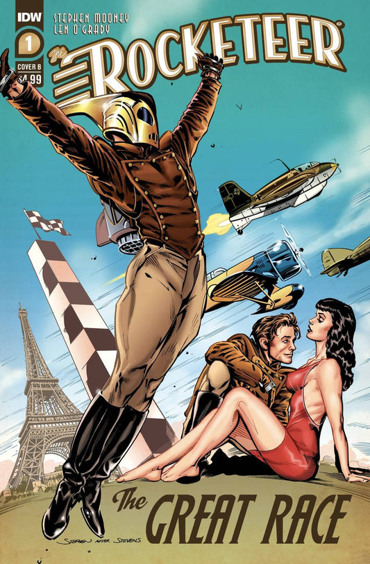 Rocketeer The Great Race #1 (Of 4) B Stephen Mooney Variant (04/06/2022) Idw