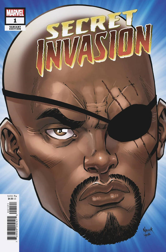 Secret Invasion #1 D (Of 5) Todd Nauck Headshot Variant (11/02/2022) Marvel