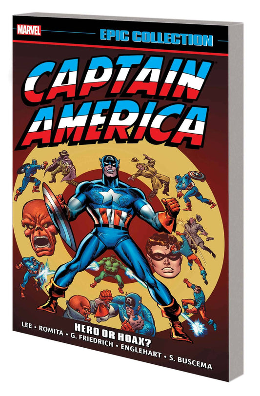 Captain America Epic Collection Tp Hero Or Hoax New Ptg (07/27/2022) Marvel