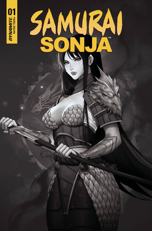 Samurai Sonja #1 H 1:20 Leirix Li B&W Variant (06/22/2022) Dynamite