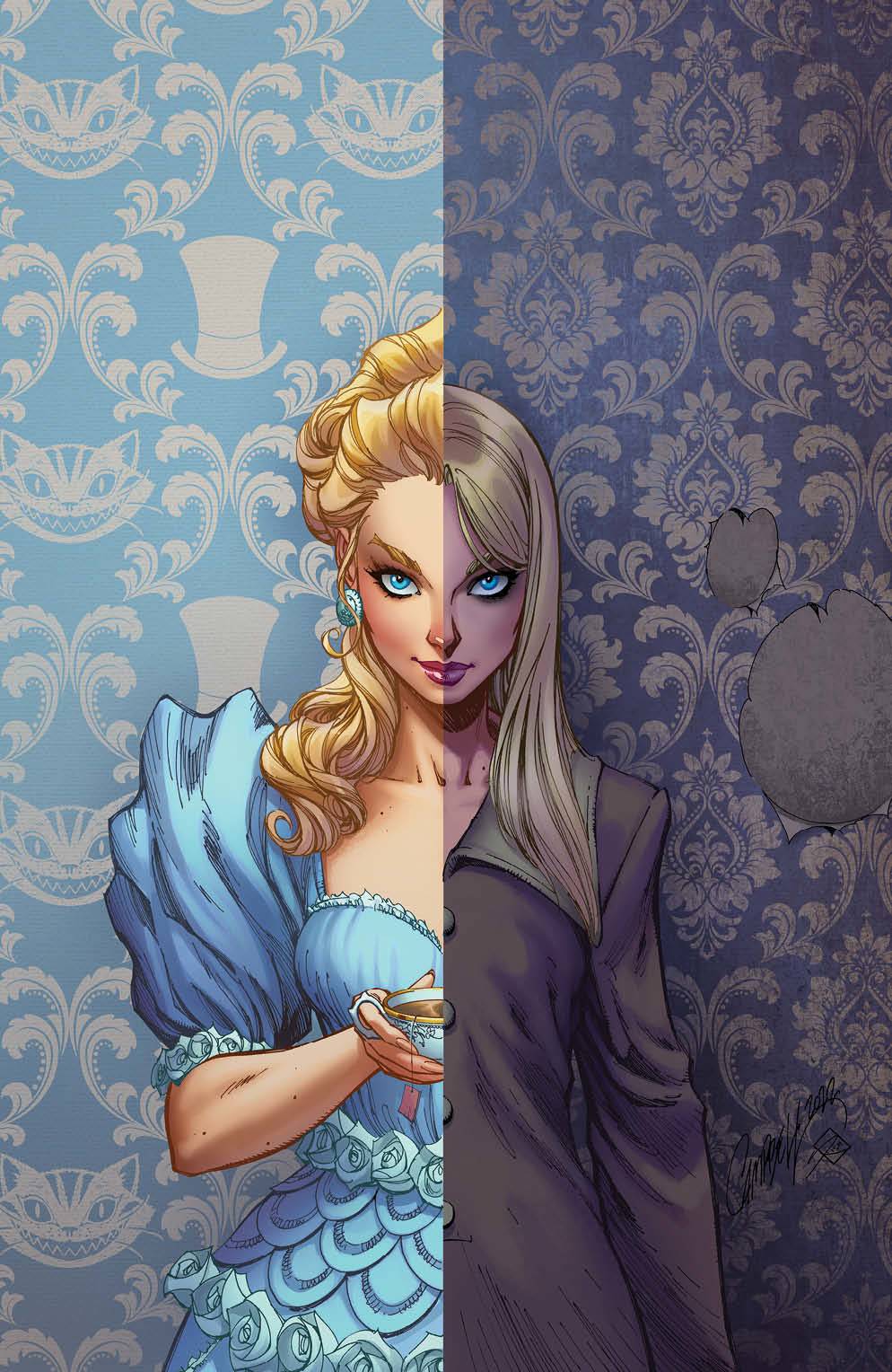 Alice Ever After #1 (Of 5) E FOC Reveal J Scott Campbell VIRGIN Variant (04/06/2022) Boom