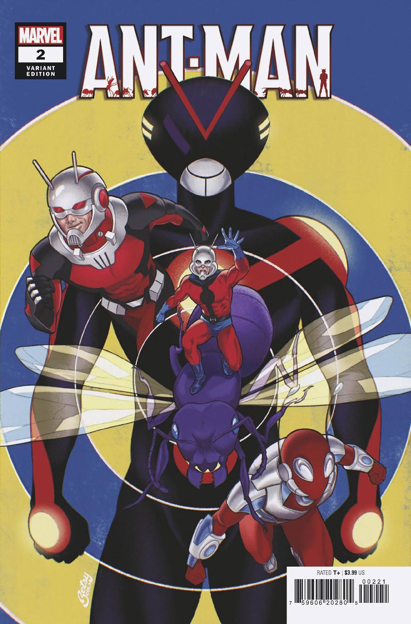Ant-Man #2 B Betsy Cola Variant (08/31/2022) Marvel