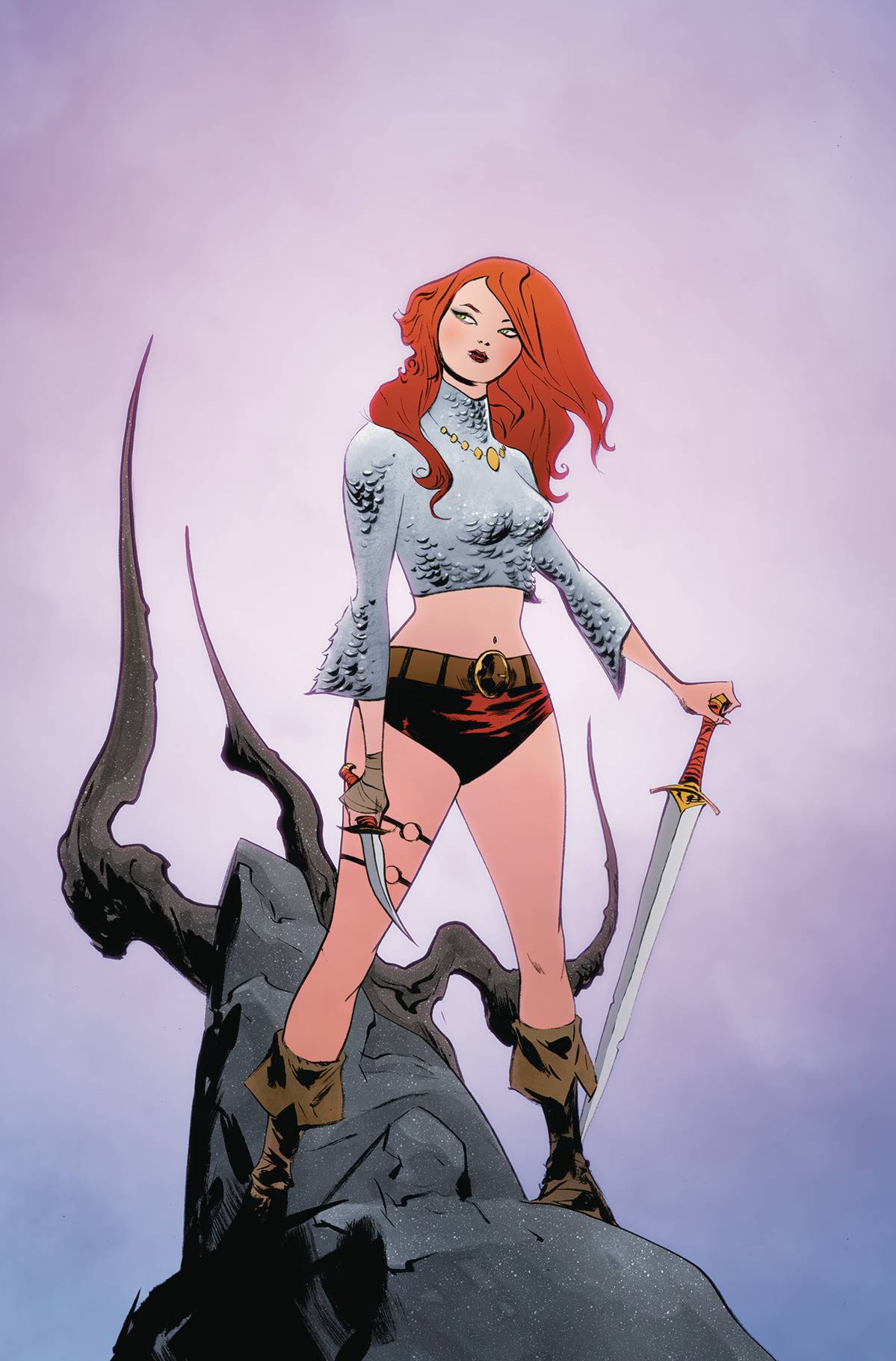 Immortal Red Sonja #1 V 1:15 FOC Jae Lee Virgin Variant (04/13/2022) Dynamite