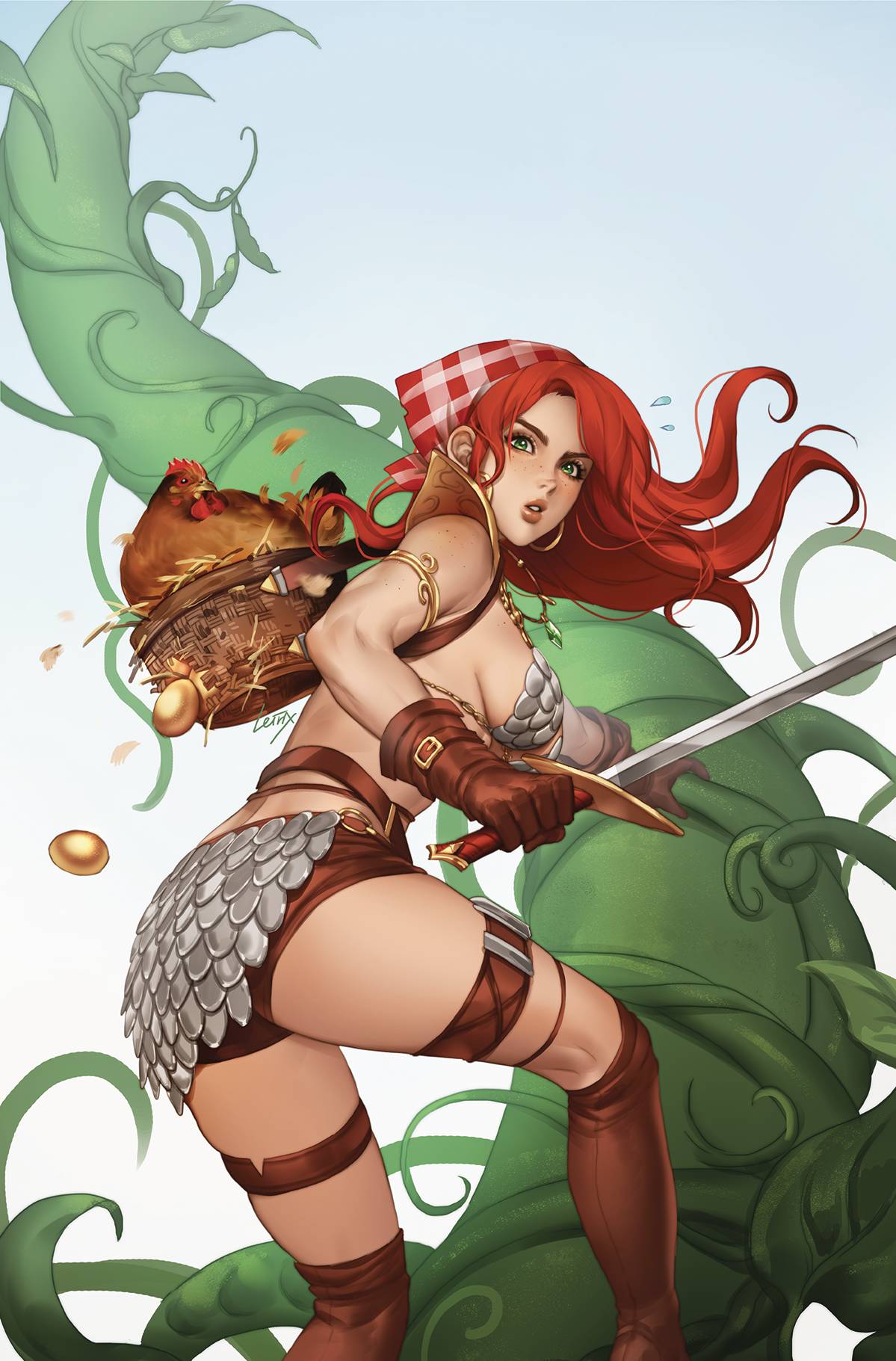 Red Sonja Fairy Tales One Shot E 1:20 Leirix Li Virgin Variant (08/10/2022) Dynamite