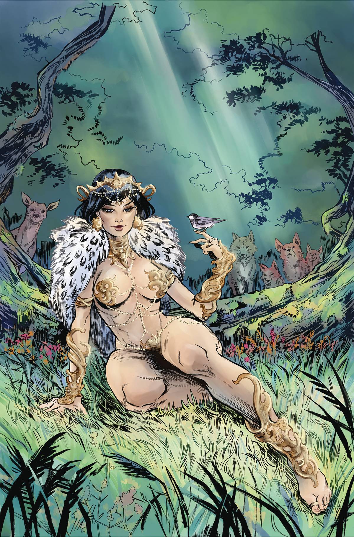 Dejah Thoris Fairy Tales One Shot F 1:25 Soo Lee Virgin Variant (08/24/2022) Dynamite