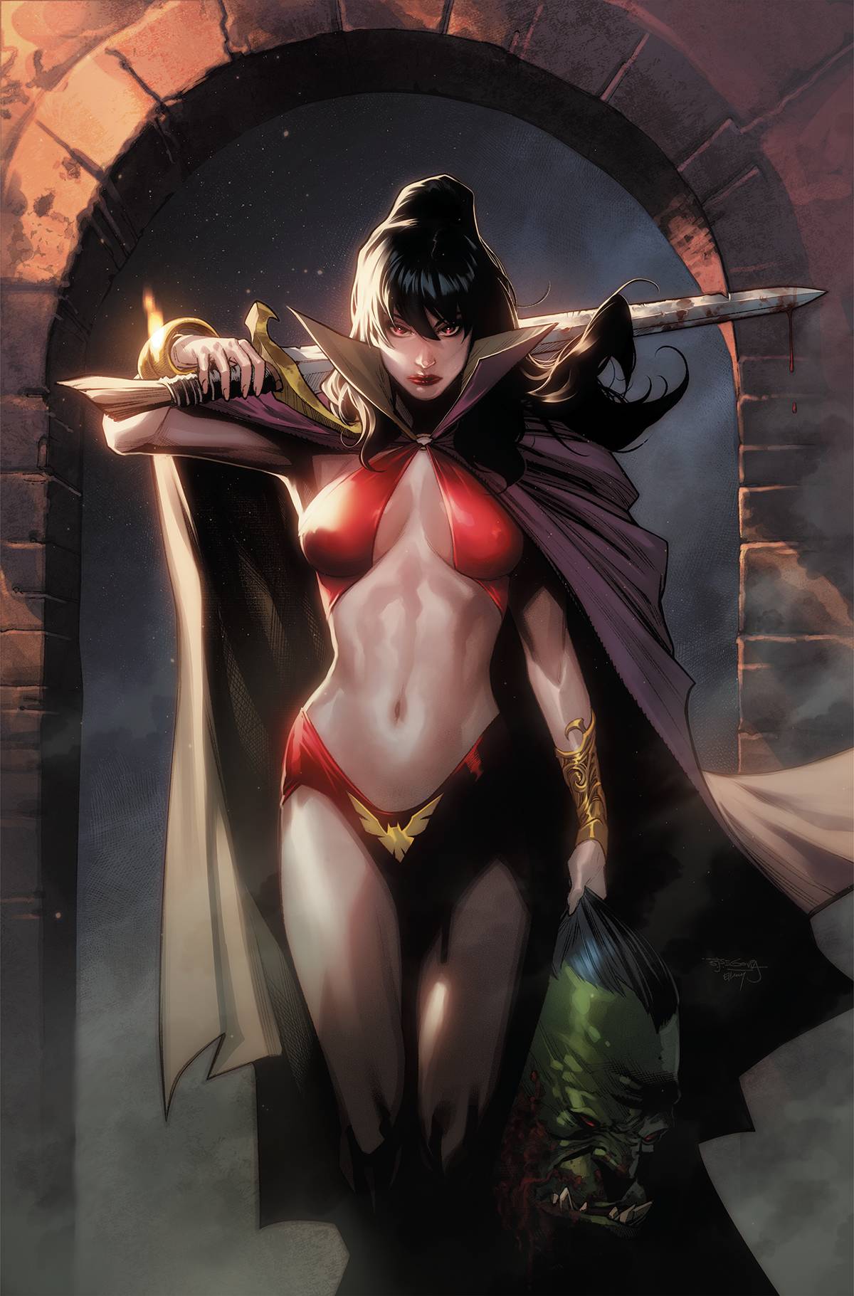 Vampirella Strikes #4 J 1:30 Stephan Segovia Virgin Variant (08/24/2022) Dynamite