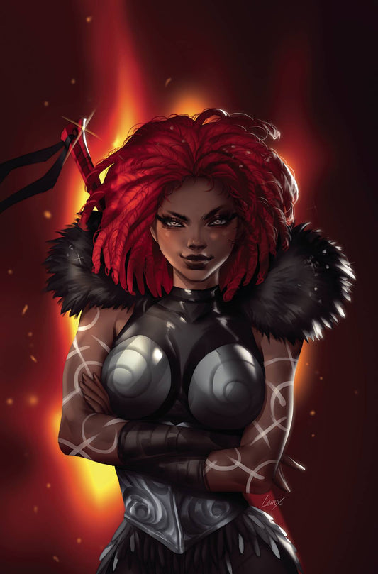 Red Sonja Red Sitha #2 P 1:11 Leirix Li Virgin FOC Bonus Variant (06/01/2022) Dynamite