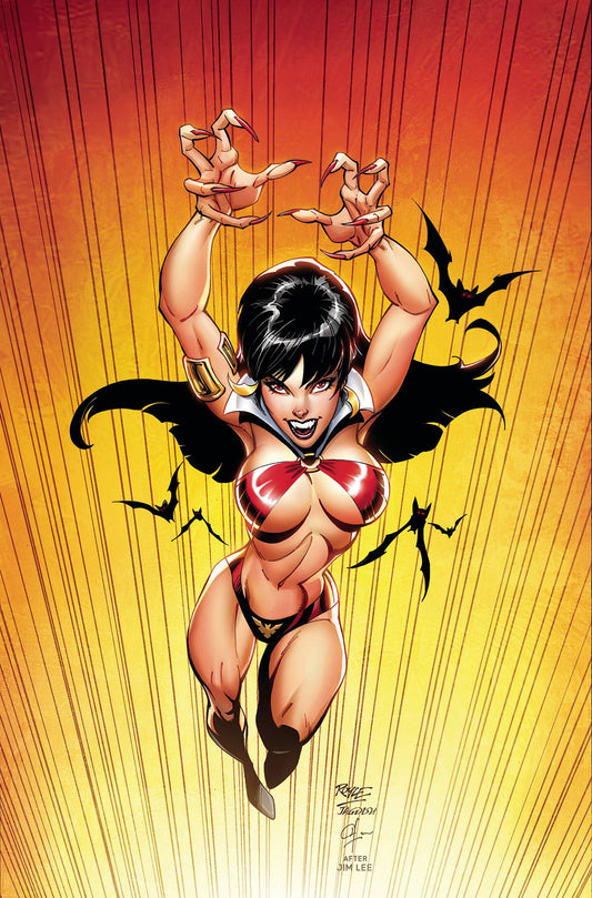 Vampirella Dracula Unholy #6 P 1:11 John Royle Jim Lee Homage Virgin FOC Bonus Variant GGA (06/01/2022) Dynamite