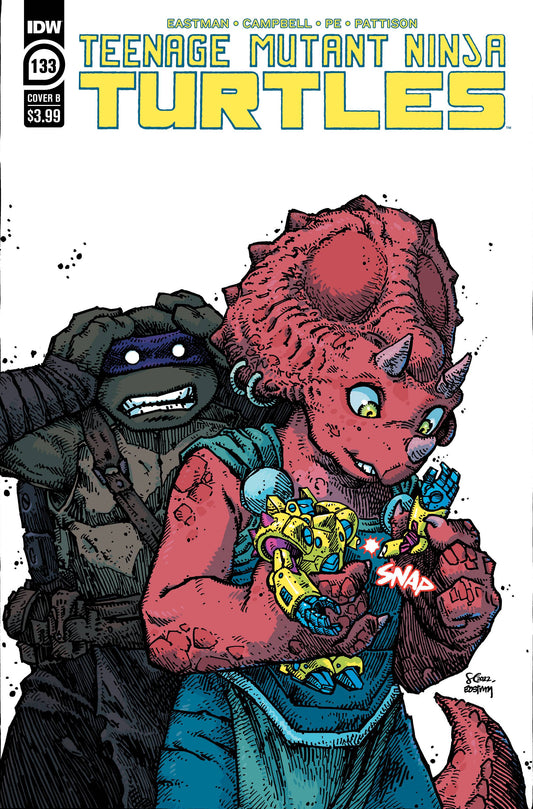 Teenage Mutant Ninja Turtles TMNT Ongoing #133 B Kevin Eastman (C: 1-0-0) (09/21/2022) Idw