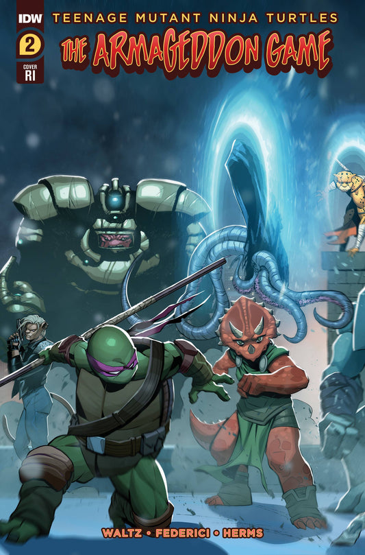 Teenage Mutant Ninja Turtles TMNT Armageddon Game #2 C 1:10 Pasquale Qualano (Net) (10/26/2022) Idw