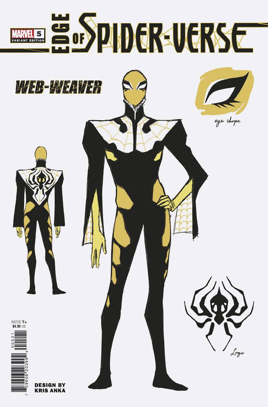 Edge Of Spider-Verse #5 1:10 Kris Anka Design Variant (10/05/2022) Marvel