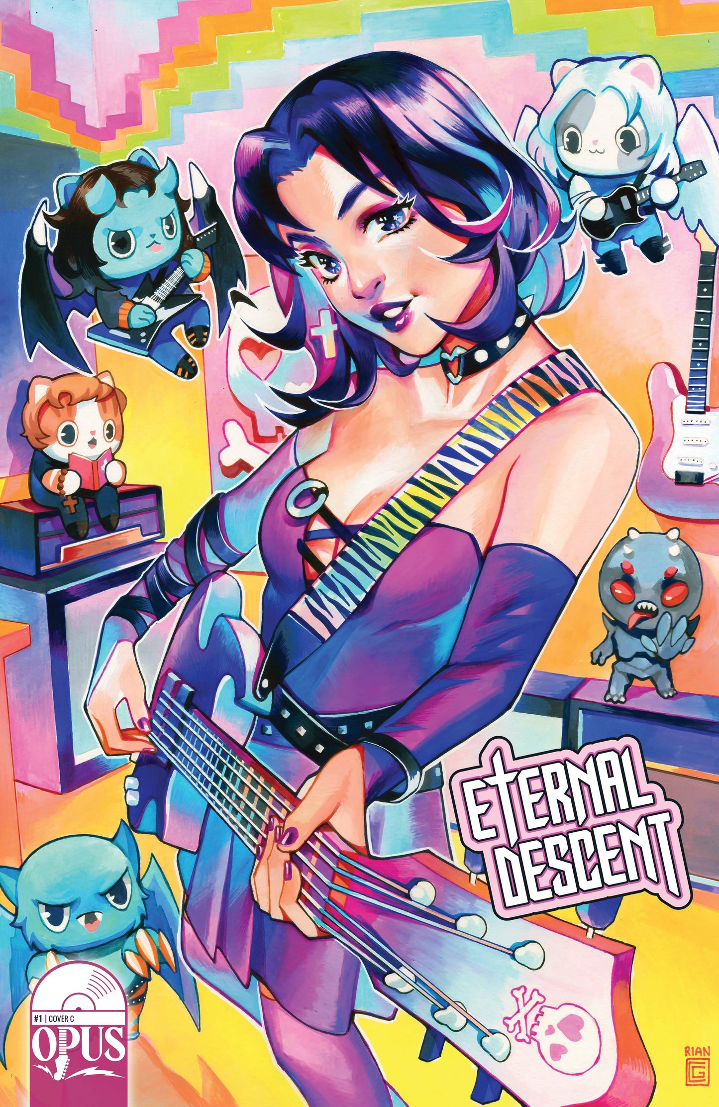 Eternal Descent #1 C 1:10 Rian Gonzales (09/28/2022) Opus