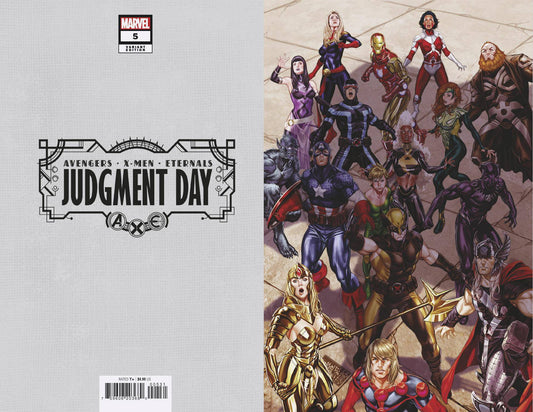 A.X.E. Judgment Day #5 1:100 Mark Brooks Virgin Variant [Axe] (09/21/2022) Marvel