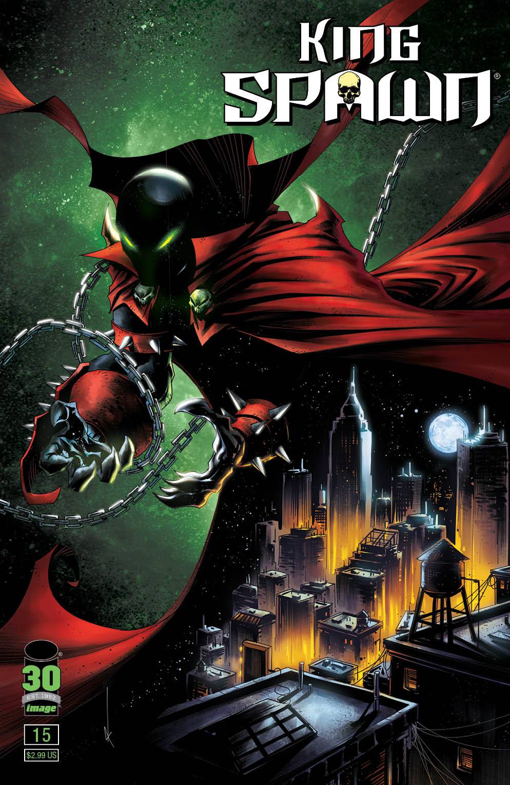 King Spawn #15 B Kevin Keane Variant (10/05/2022) Image