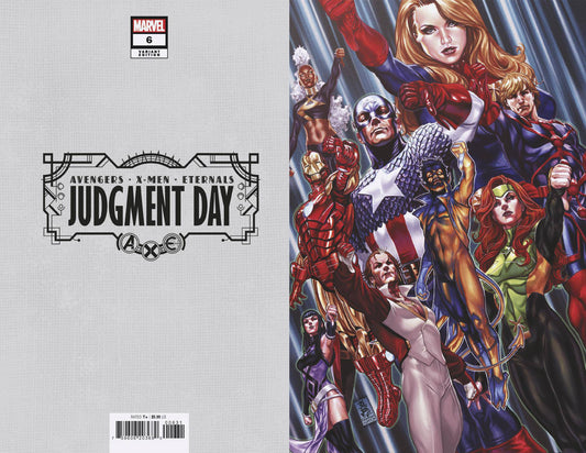 Axe Judgment Day #6 (Of 6) 1:100 Mark Brooks Virgin Variant (10/26/2022) Marvel