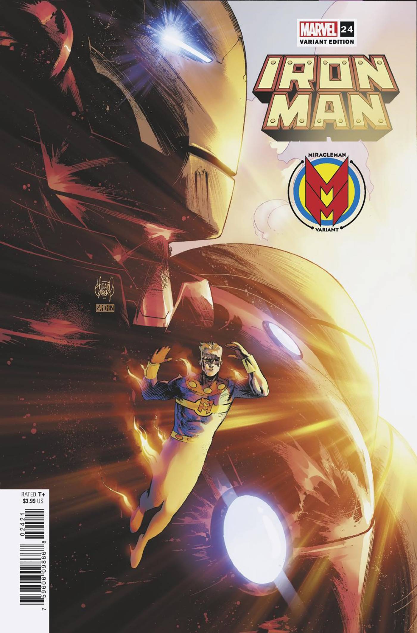 Iron Man #24 B Adam Kubert Miracleman Variant (10/19/2022) Marvel