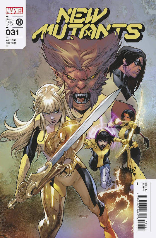 New Mutants #31 C Stephen Segovia Variant (10/26/2022) Marvel