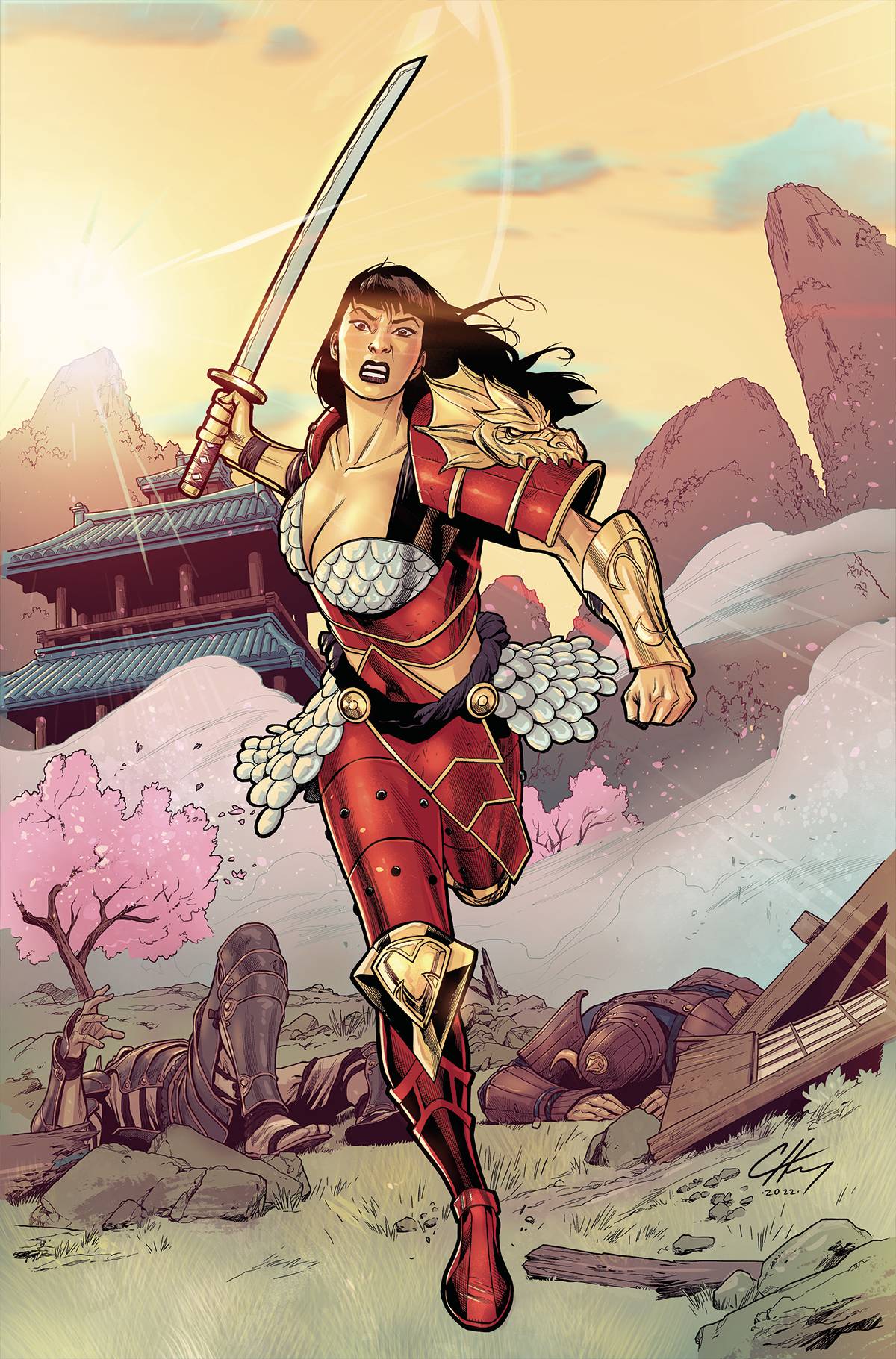 Samurai Sonja #5 J 1:30 Clayton Henry Virgin Variant (10/26/2022) Dynamite