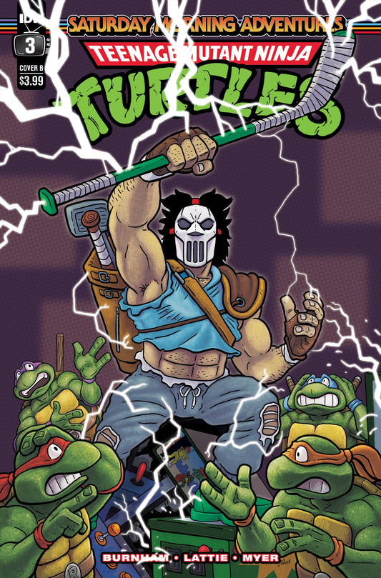 Teenage Mutant Ninja Turtles Tmnt Saturday Morning Adventures #3 B Robert Jennex (12/21/2022) Idw