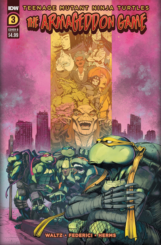 Teenage Mutant Ninja Turtles The Armageddon Game #3 B Variant (12/07/2022) Idw