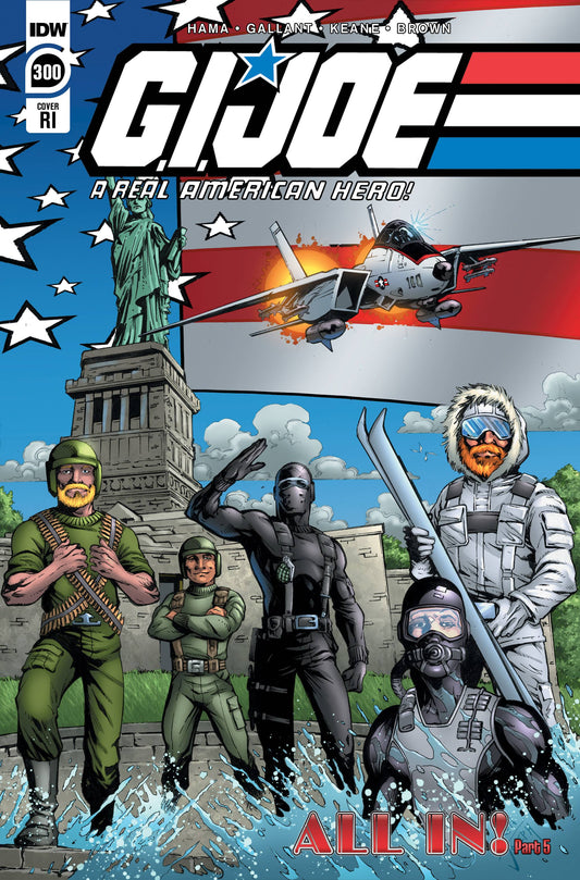 Gi Joe A Real American Hero #300 F 1:25 (Net) (11/23/2022) Idw