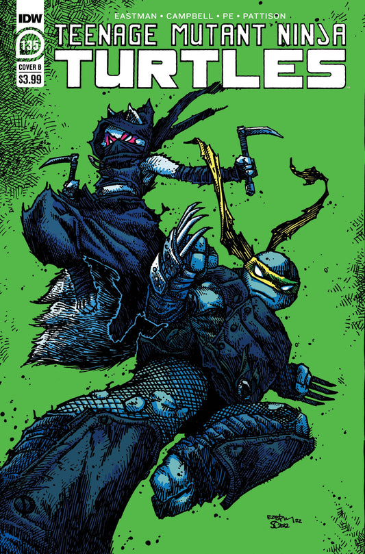Teenage Mutant Ninja Turtles #135 B Kevin Eastman Variant (12/07/2022) Idw