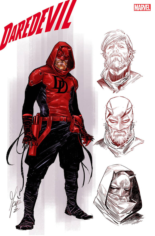 Daredevil #5 C 1:10 Marco Checchetto Design Variant (11/23/2022) Marvel