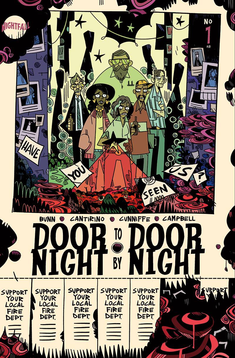 Door To Door Night By Night #1 C 1:5 Marie Enger Flyer Variant (11/16/2022) Vault