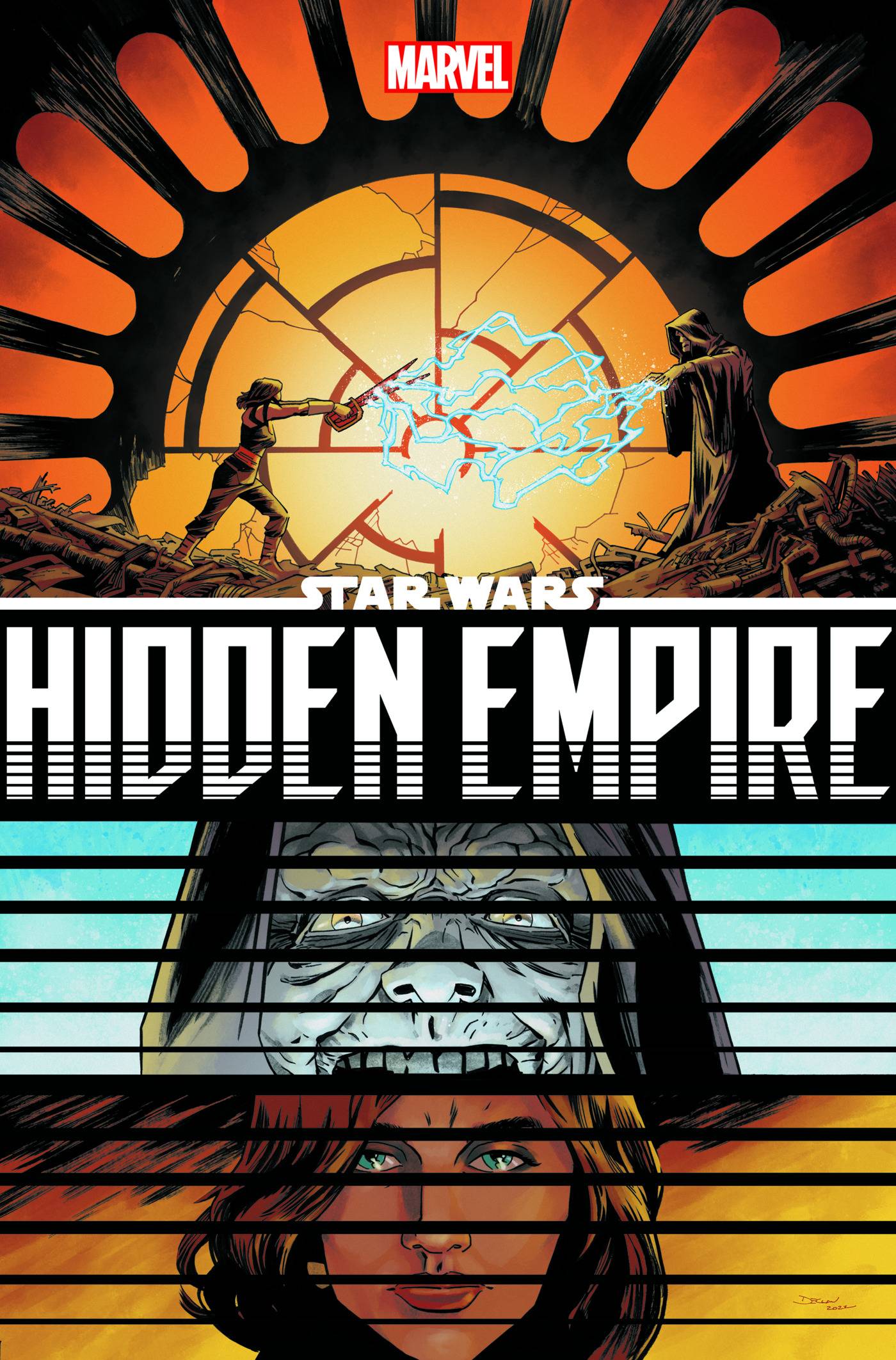 Star Wars Hidden Empire #1 C (of 5) Declan Shalvey Battle Variant (11/16/2022) Marvel