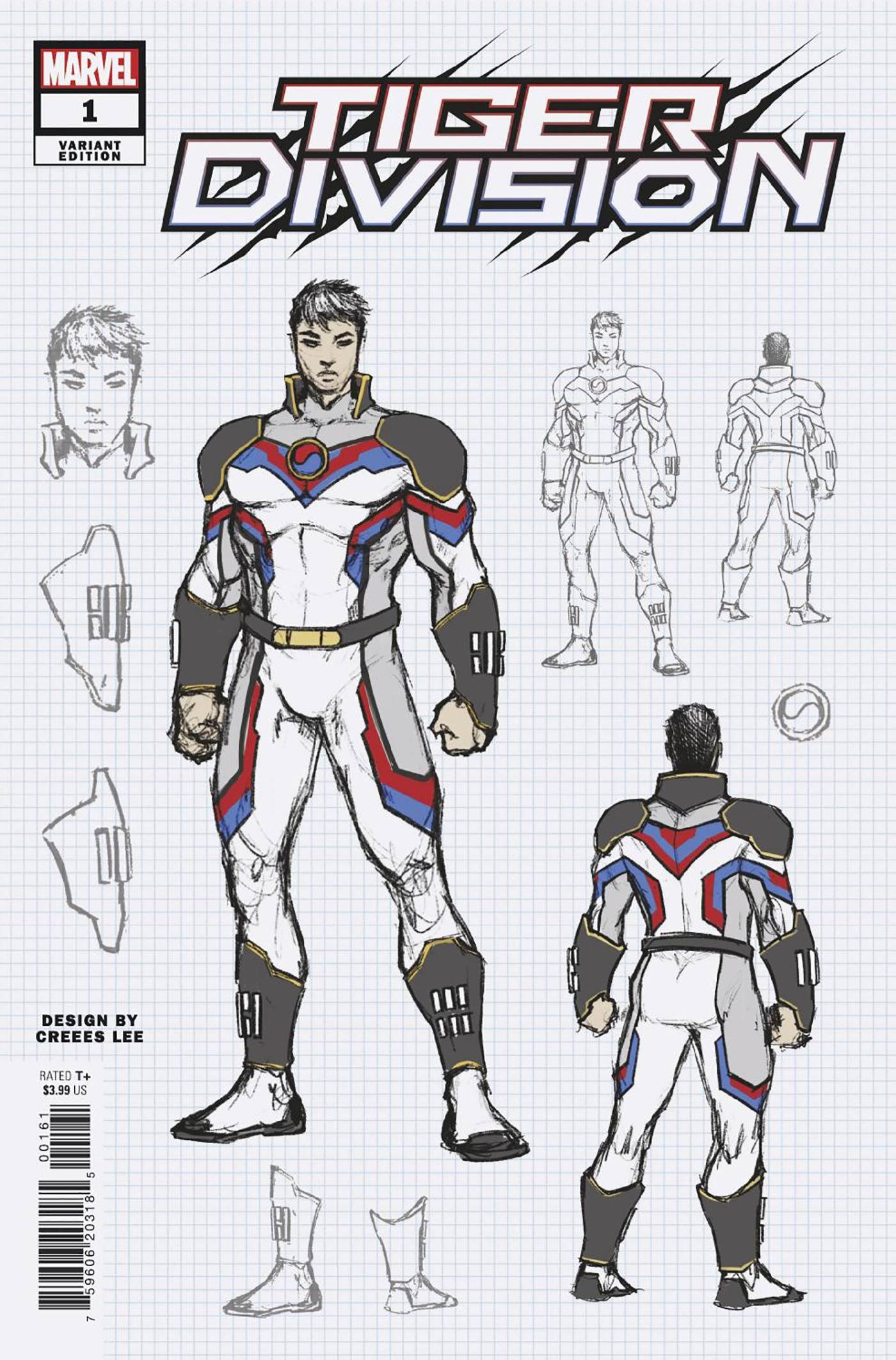 Tiger Division #1 G 1:10 Creees Lee Design Variant (11/02/2022) Marvel