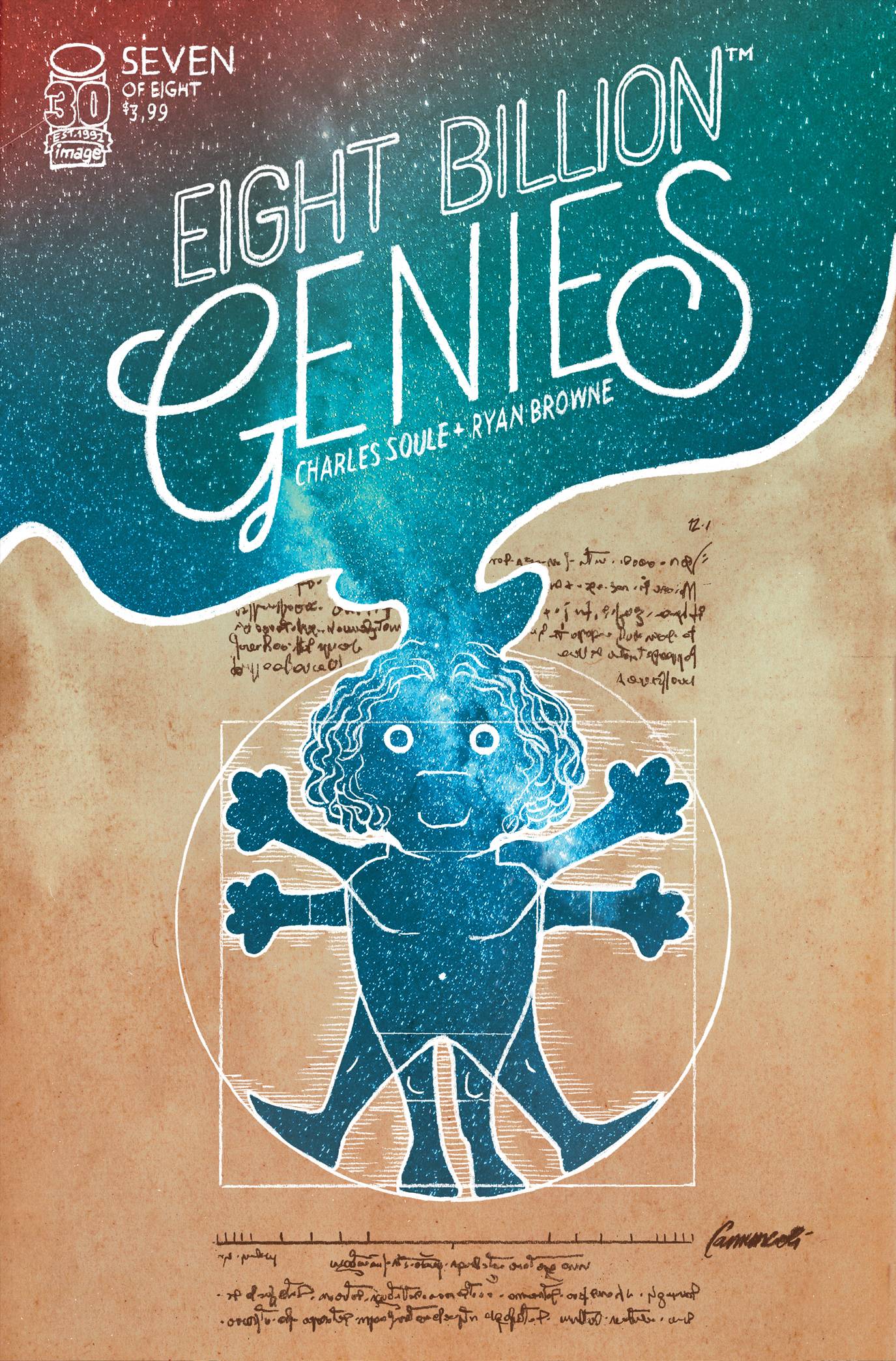 Eight Billion Genies #7 (Of 8) B Giuseppe Camuncoli Variant (Mr) (02/15/2023) Image