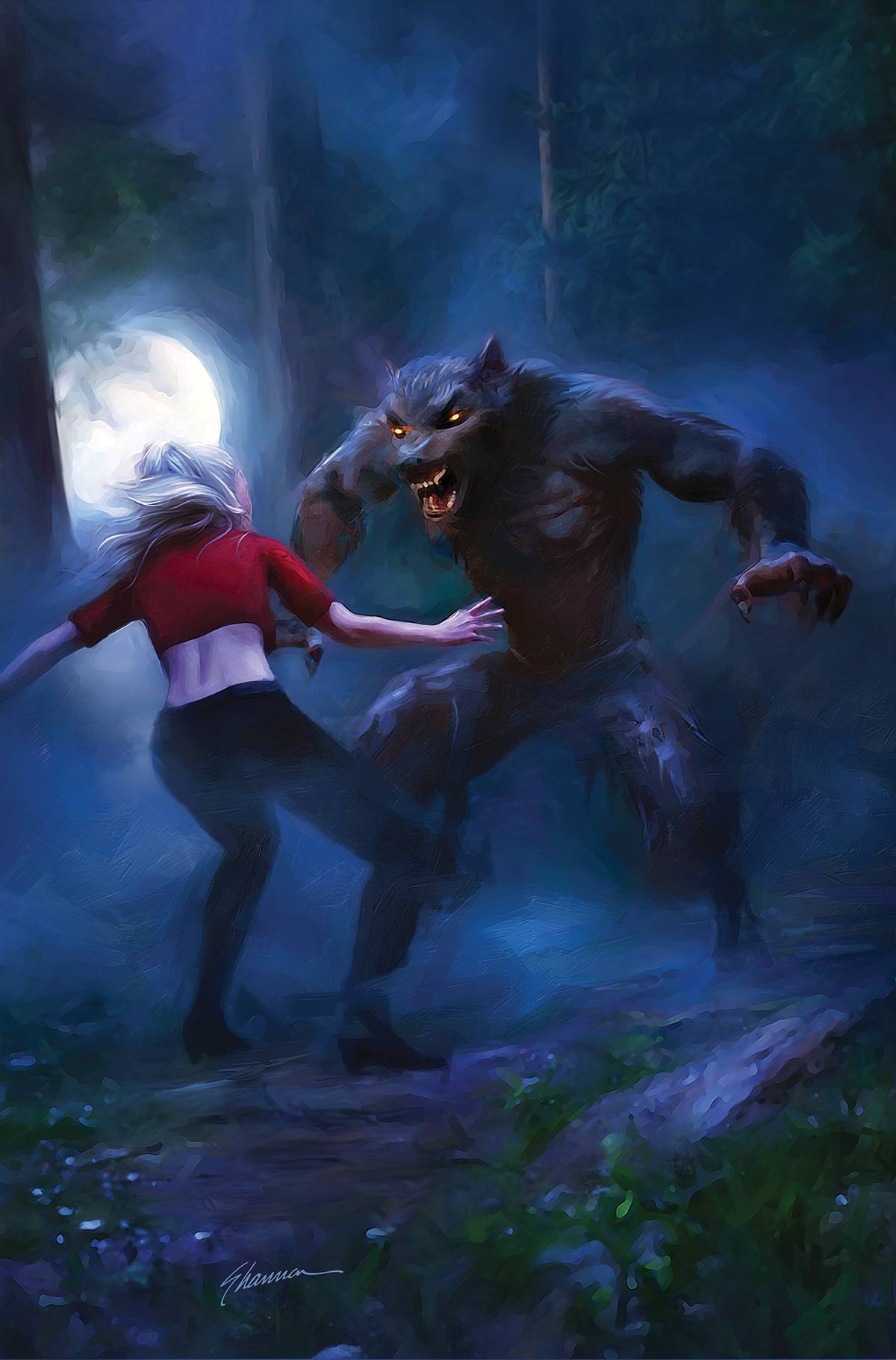 Sirens Gate #1 G 1:15 Shannon Maer Werewolf Virgin FOC Variant (10/05/2022) Dynamite