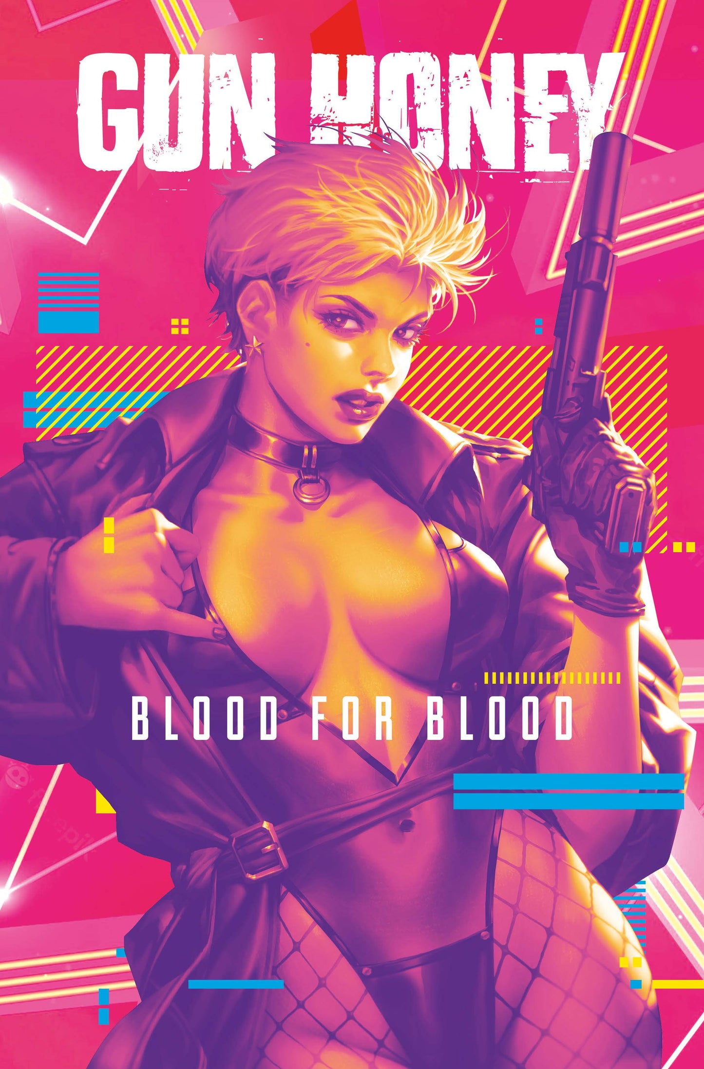 Gun Honey Blood For Blood #2 F Derrick Chew Copic FOC Variant (Mr) (09/28/2022) Titan