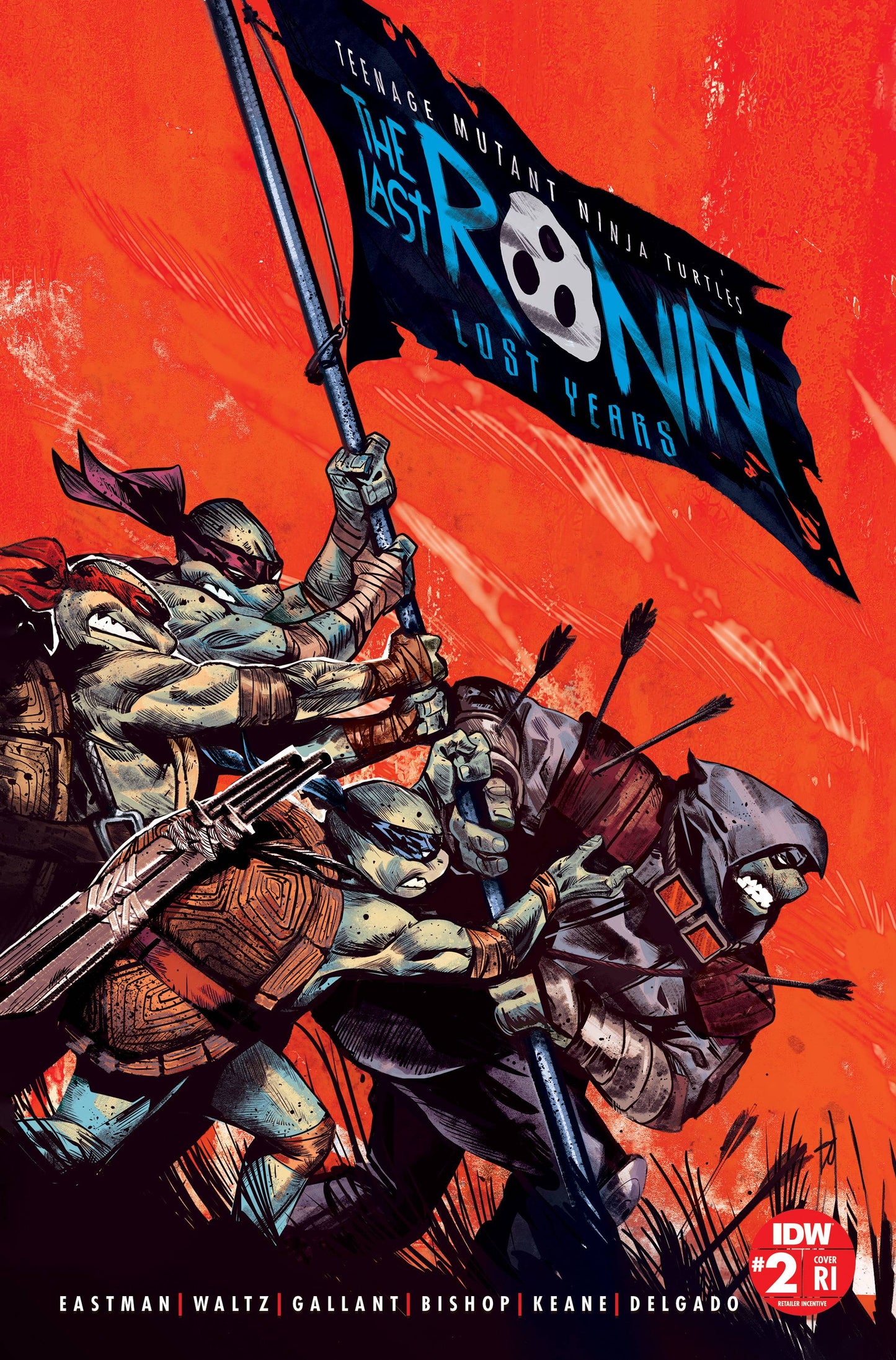 Teenage Mutant Ninja Turtles Tmnt Last Ronin Lost Years #2 C 1:25 Mike Del Mundo Variant (03/15/2023) Idw