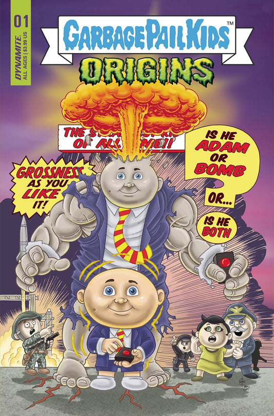 Garbage Pail Kids Origins #1 M Ken Haeser Incredible Hulk 1 Homage FOC Variant (10/05/2022) Dynamite