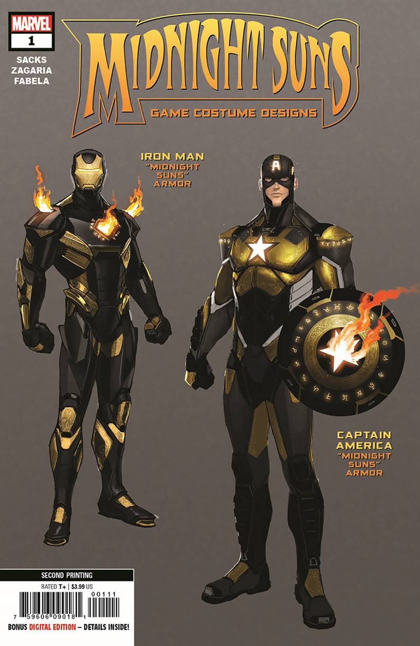 Midnight Suns #1 2nd Print Variant (11/02/2022) Marvel