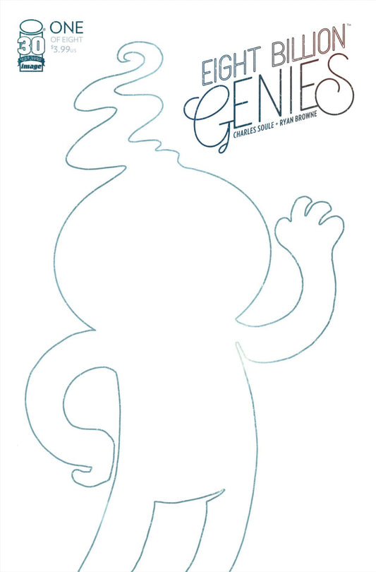 Eight Billion Genies #1 (Of 8) Blank Sketch Cardstock LCSD Variant (Mr) (11/23/2022) Image