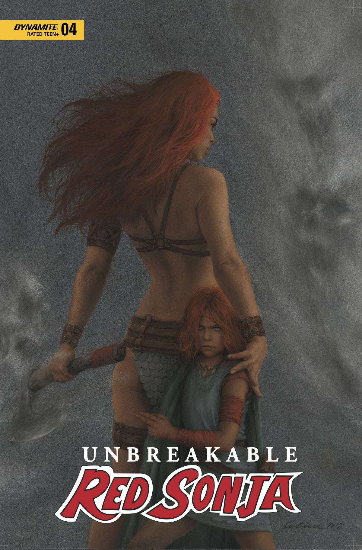 Unbreakable Red Sonja #4 B Celina Variant (01/18/2023) Dynamite