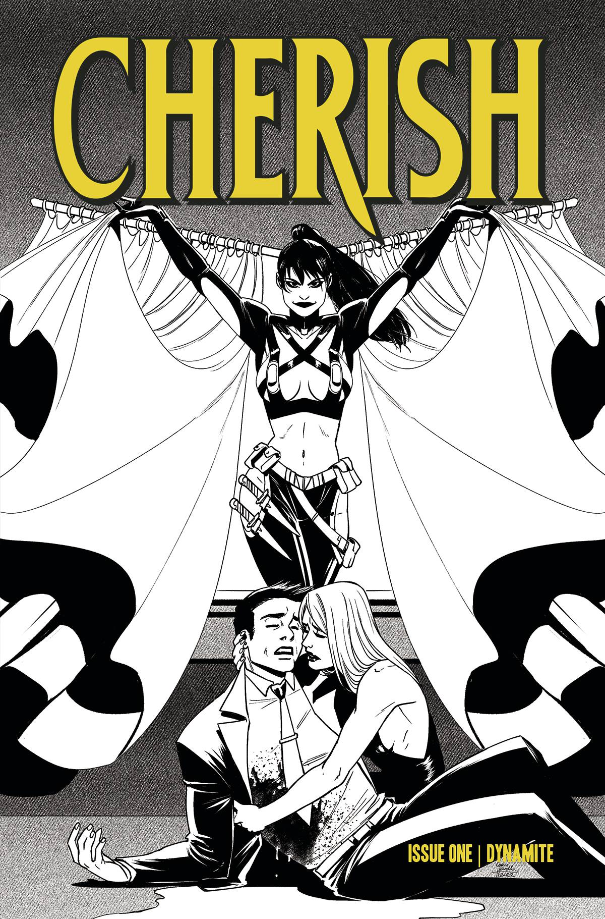 CHERISH #1 O 1:7 HOWELL HOMAGE B&W Variant (11/02/2022) Dynamite