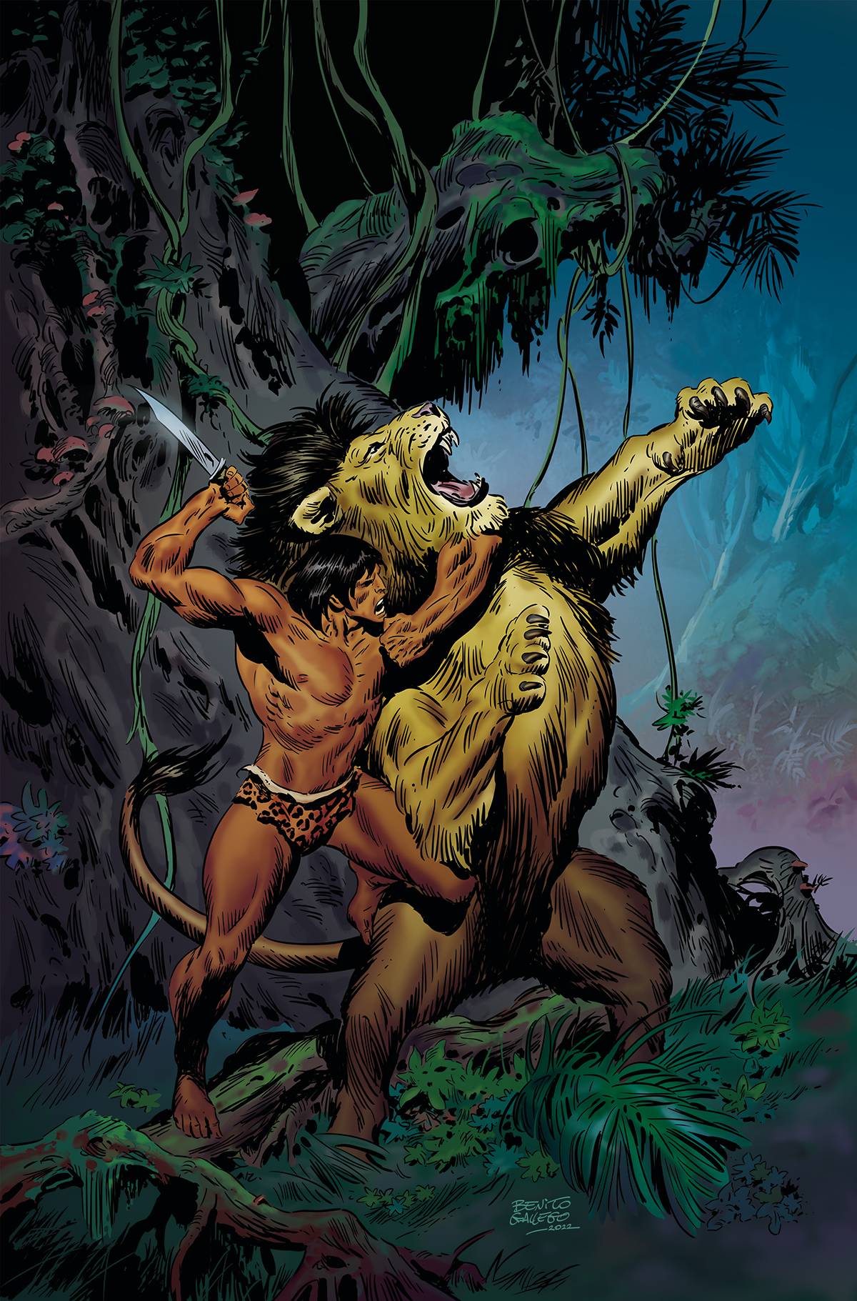 Lord Of The Jungle #1 U 1:10 Benito Gallego Virgin FOC Variant (11/09/2022) Dynamite