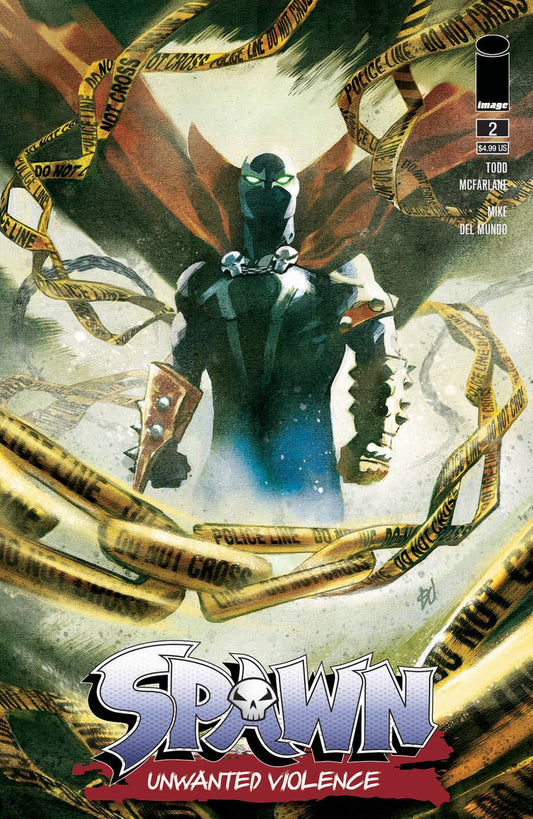 Spawn Unwanted Violence #2 (Of 2) A Mike Del Mundo Todd Mcfarlane (02/22/2023) Image
