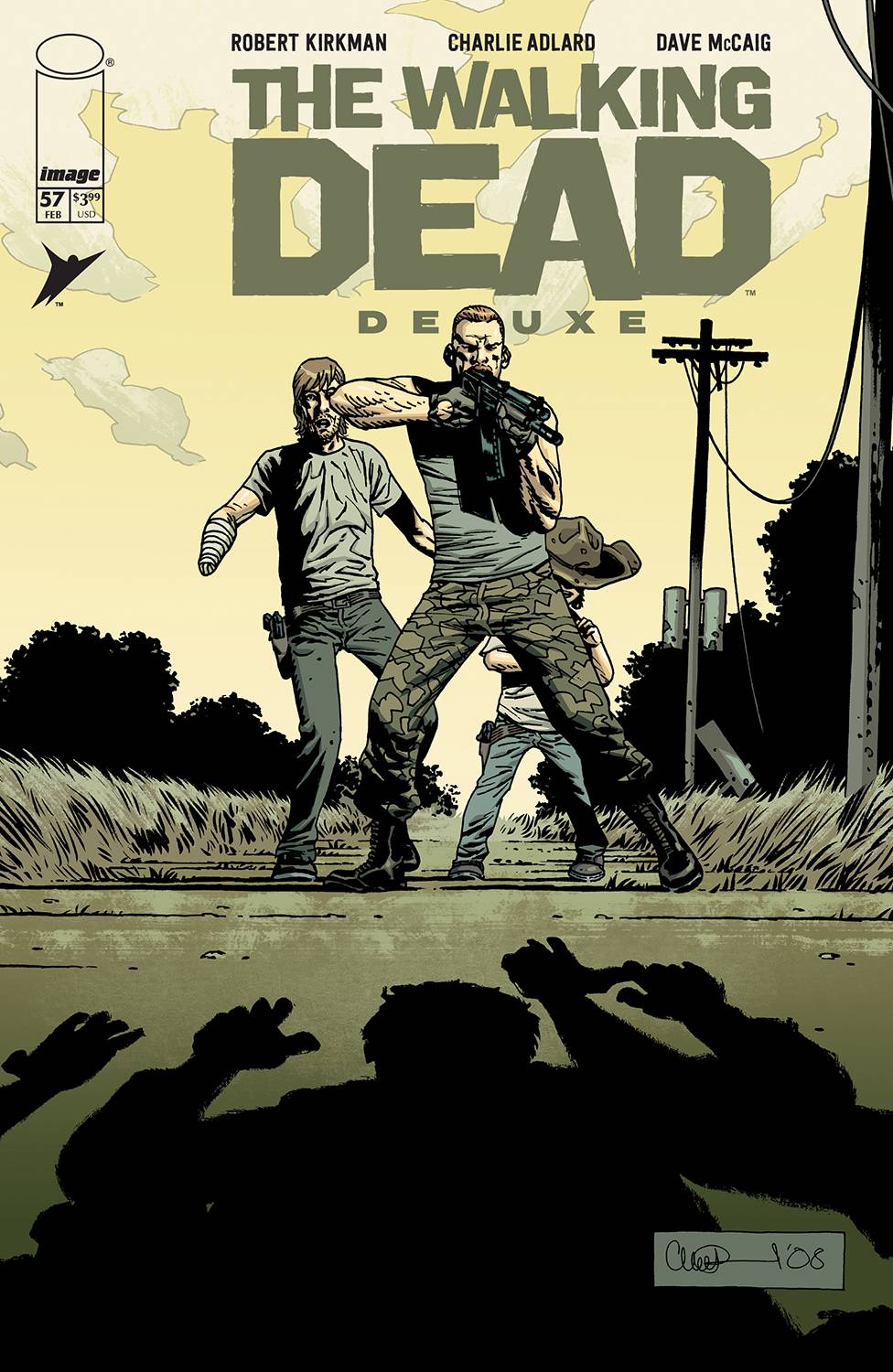 Walking Dead Dlx #57 B Charlie Adlard Variant (02/15/2023) Image