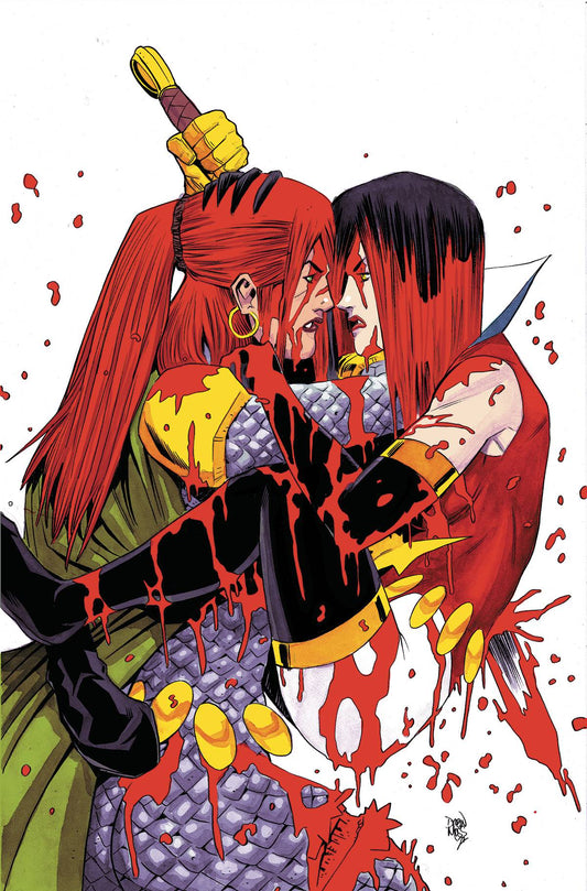 Vampirella Vs Red Sonja #4 I 1:25 Drew Moss Virgin Variant (02/08/2023) Dynamite