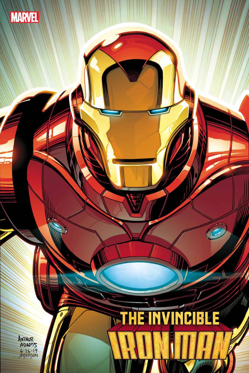 Invincible Iron Man #4 E 1:25 Arthur Adams Variant (03/29/2023) Marvel